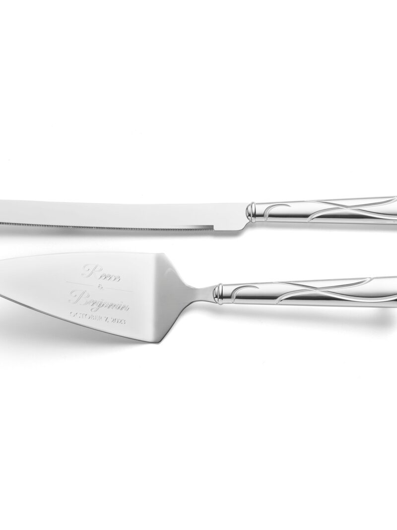 Personalized Adorn 2-Piece Cake Knife & Server Set